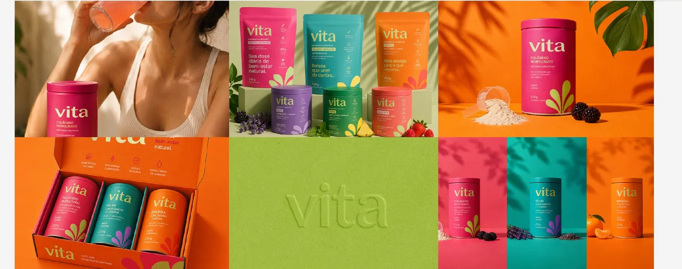 Identidad visual de Vita