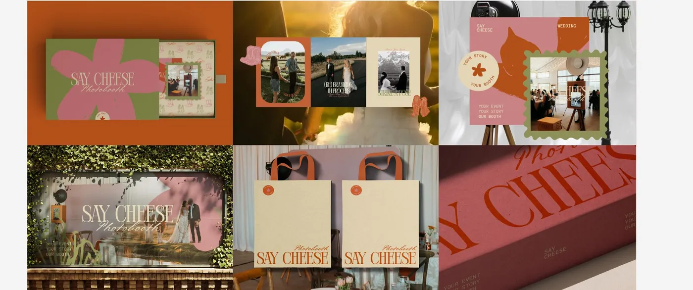 Identidad visual de Say Cheese