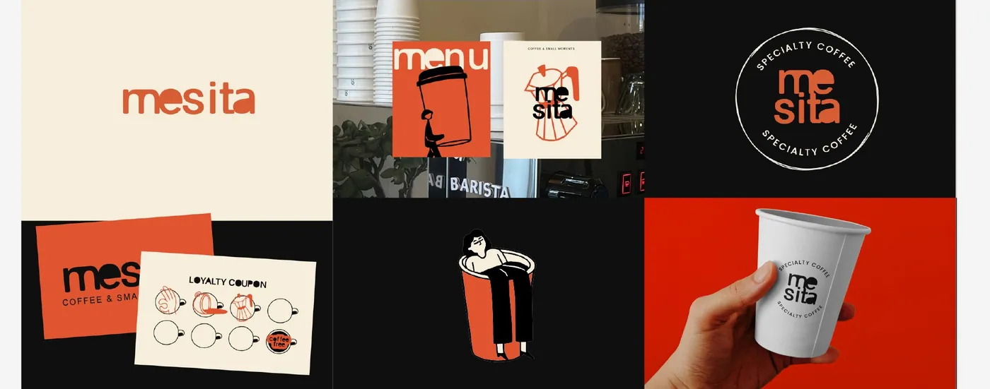 Identidad visual de Mesita, lámina 3