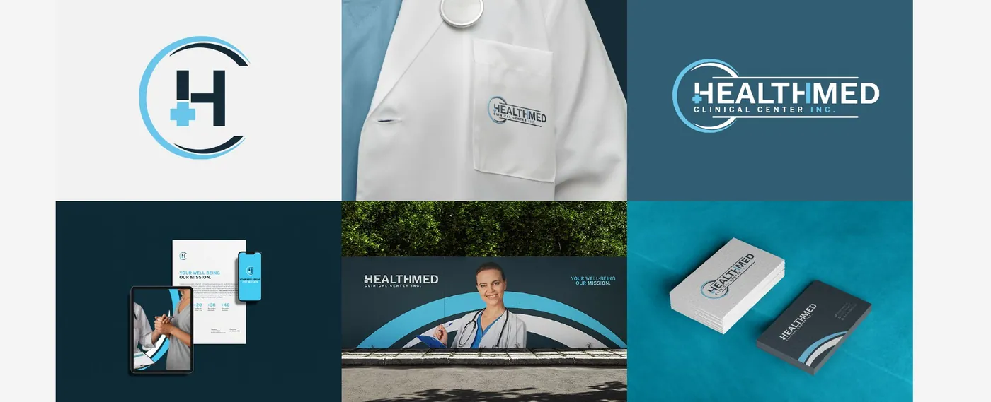 Identidad visual de Healthmed
