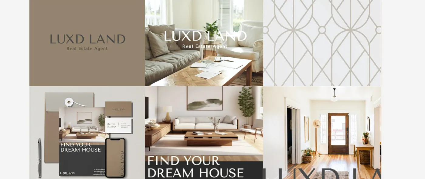 Identidad visual de Luxd Land
