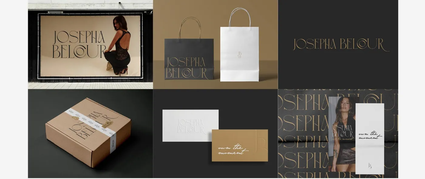 Identidad visual de Josepha Belcour