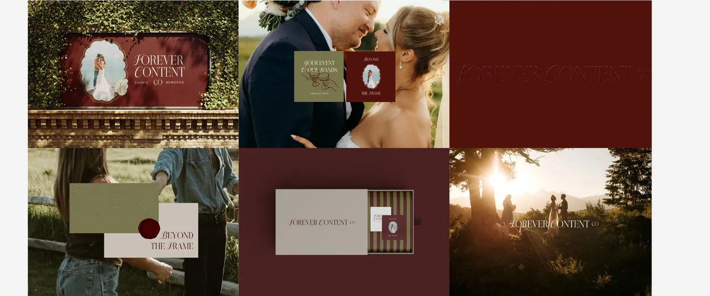 Identidad visual de Forever Content Co