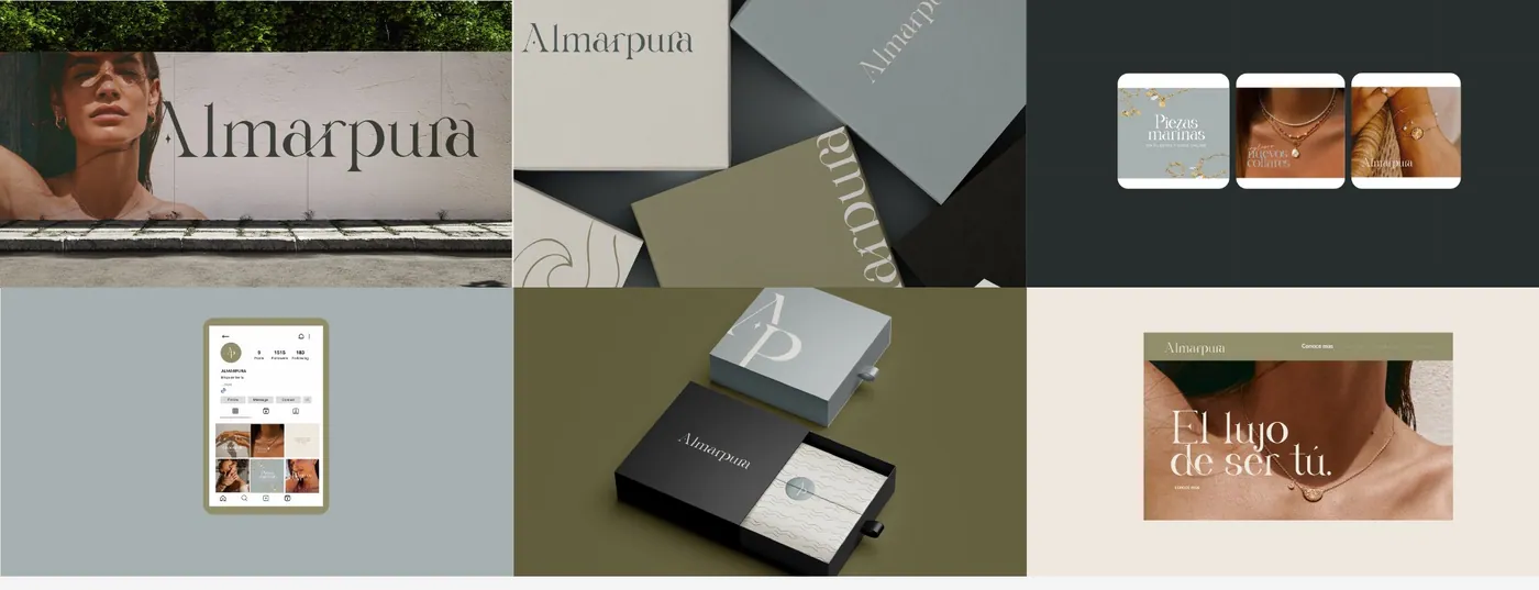 Identidad visual de Almarpura