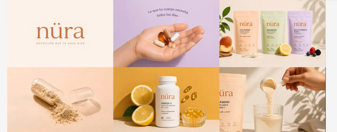 Identidad visual de Nüra