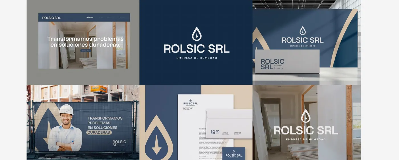 Identidad visual de Rolsic SRL