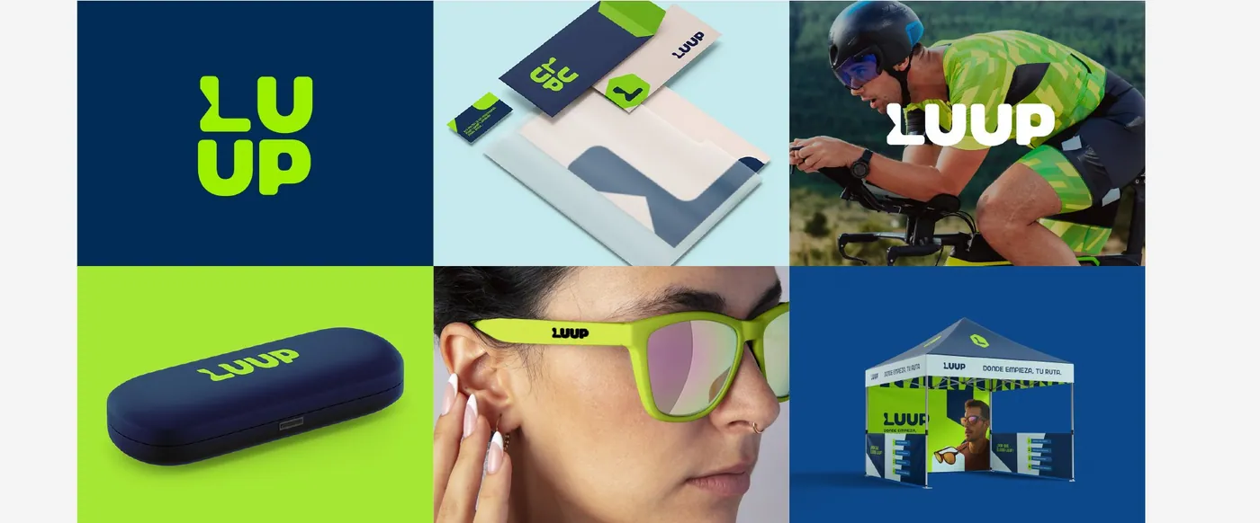 Identidad visual de Luup